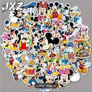 NIP 50 Piece Disney Mickey Mouse & Friends Stickers